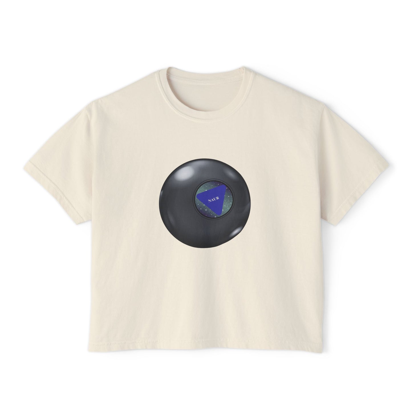 Magic 8 Ball- Women's Boxy Tee