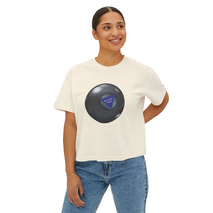 Magic 8 Ball Women's Boxy Tee