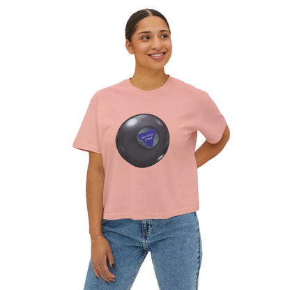 Magic 8 Ball Women's Boxy Tee