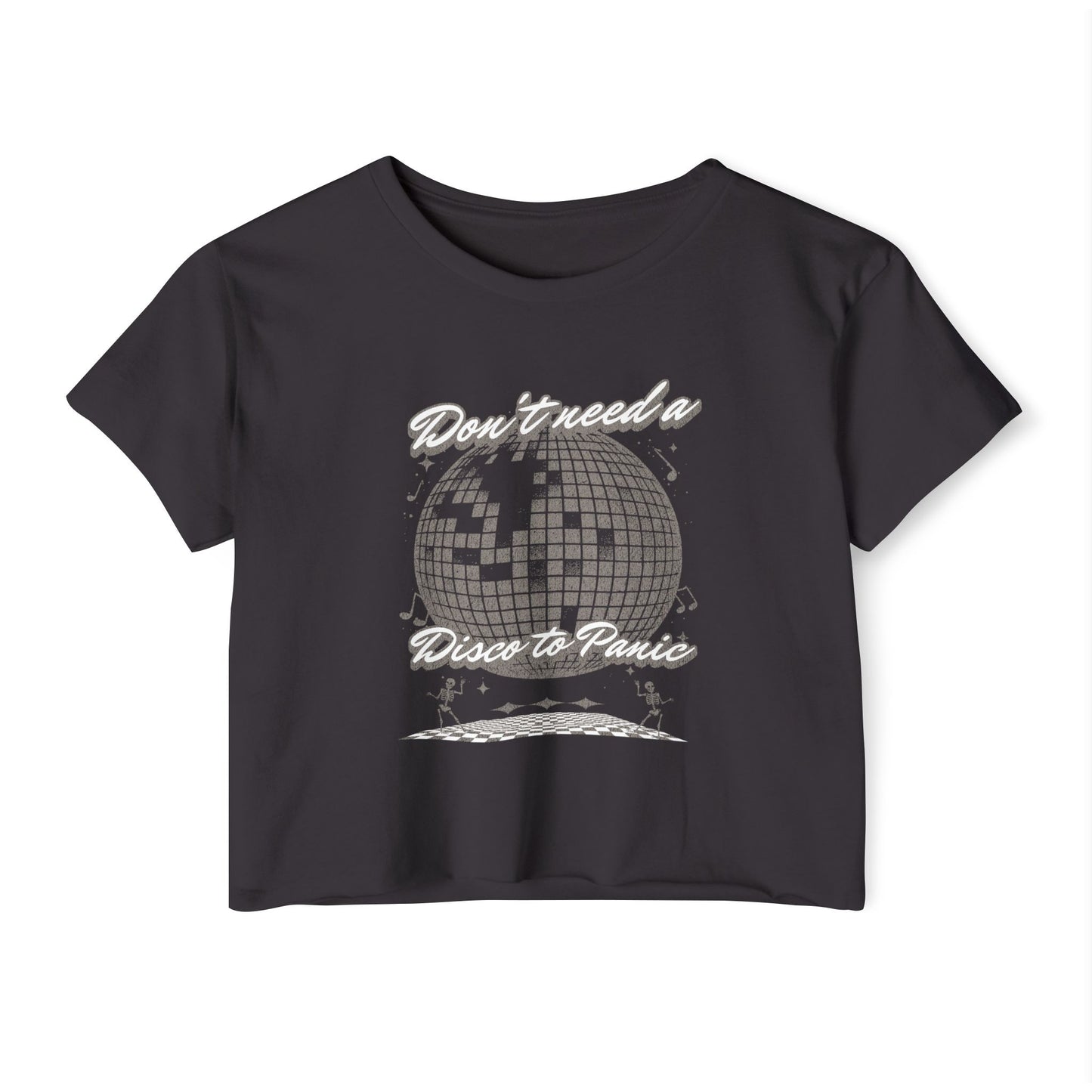 Don't Need a Disco to Dance Festival crop top