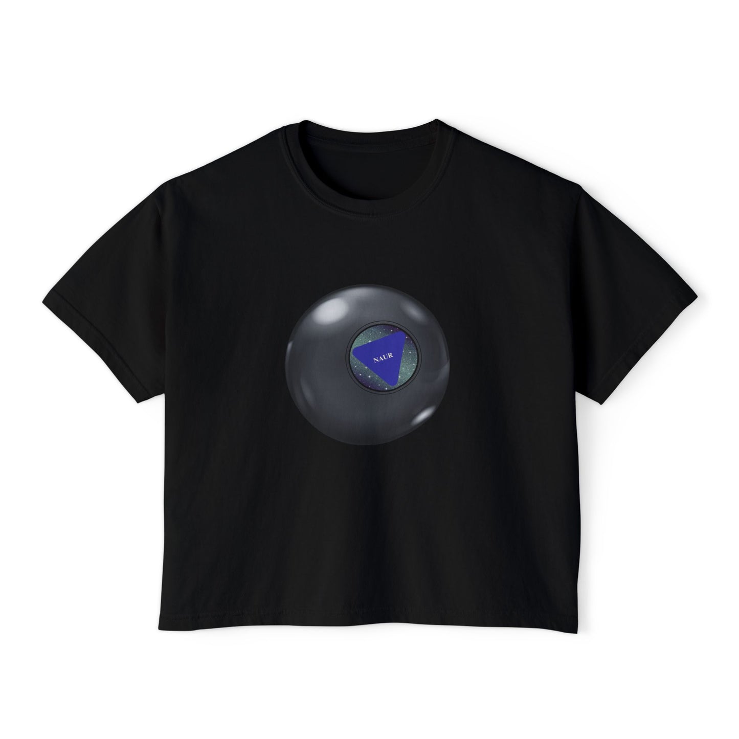 Magic 8 Ball- Women's Boxy Tee