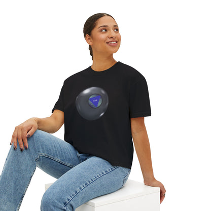 Magic 8 Ball- Women's Boxy Tee