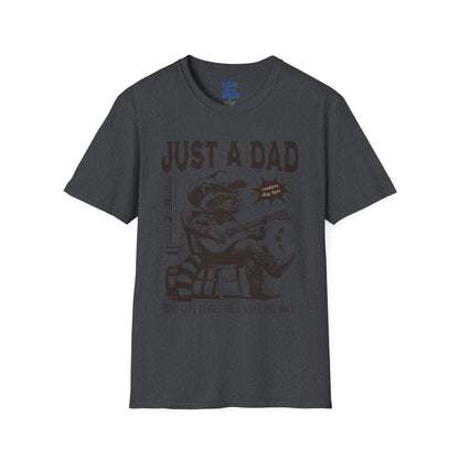 Just a Dad who went out for milk and came back- Dad humor tshirt