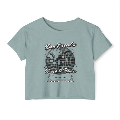 Don't Need a Disco to Dance Festival crop top